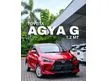 Jual Mobil Toyota Agya 2024 G 1.2 di Banten Manual Hatchback Merah Rp 162.400.000