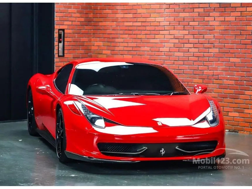 Jual Mobil Ferrari 458 2011 Italia 4.5 di DKI Jakarta Automatic Coupe Merah Rp 5.200.000.000