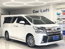 2016 Toyota VELLFIRE 2.5 (ปี 15-18) Z G EDITION Van AT