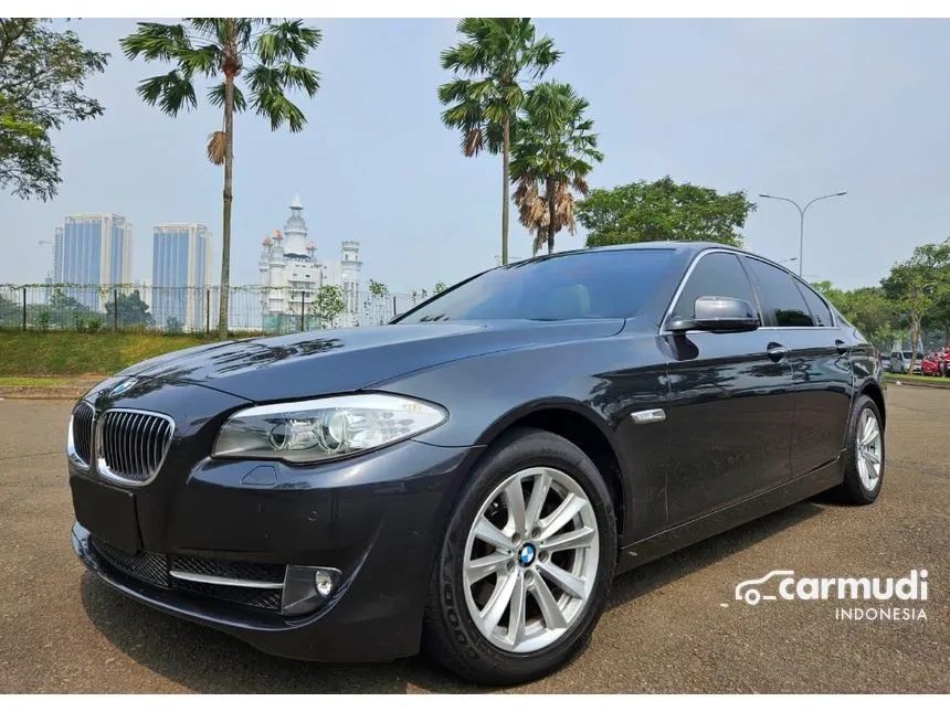 Jual Mobil BMW 520i 2013 Luxury 2.0 di DKI Jakarta Automatic Sedan Hitam Rp 345.000.000