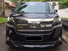 2015 Toyota Vellfire 2.5 G Van Wagon