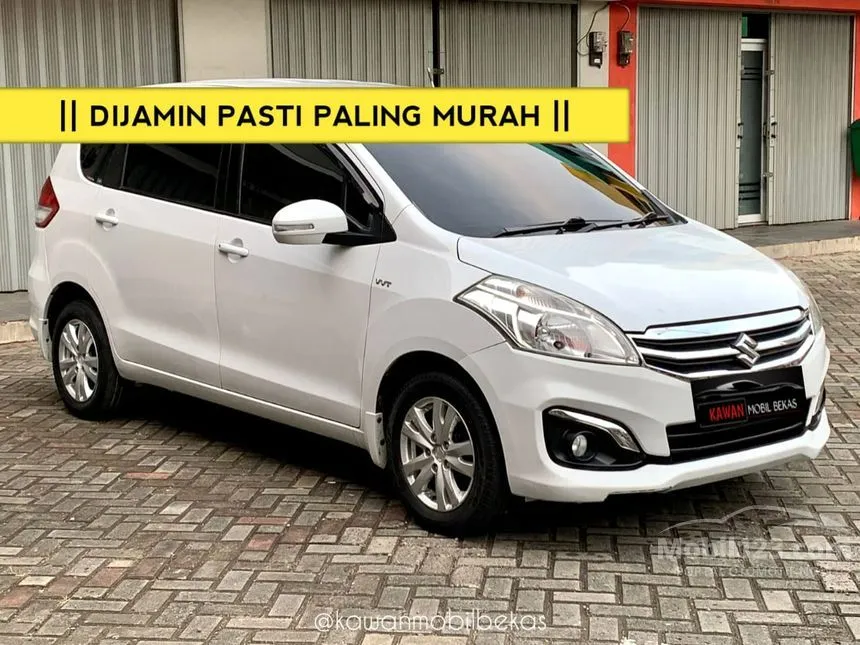 Jual Mobil Suzuki Ertiga 2015 GX 1.4 di Jawa Barat Automatic MPV Putih Rp 118.000.000