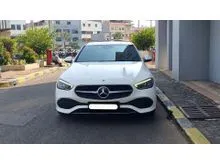 2022 Mercedes-Benz C200 1.5 Avantgarde Line Sedan putih km 23 ribuan