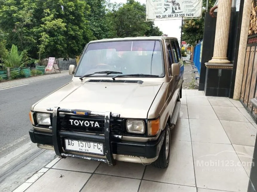 Jual Mobil Toyota Kijang 1988 1.5 di Jawa Timur Manual MPV Minivans Coklat Rp 28.000.000