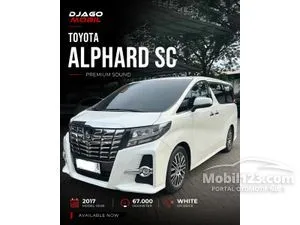 2017 Toyota Alphard 2.5 GSC Package MPV