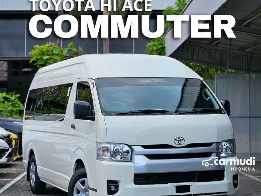 Jual Mobil Toyota Hiace 2024 Commuter 3.0 di Jawa Barat Manual Van Wagon Putih Rp 561.800.000