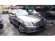MERCEDES BENZ E200 1.8 CGI 2010 5 GEAR FOR SALES NOW TIP TOP CONDITION ,HIGH SPEC 012-3806633 KELVIN 012-6871468 JOE