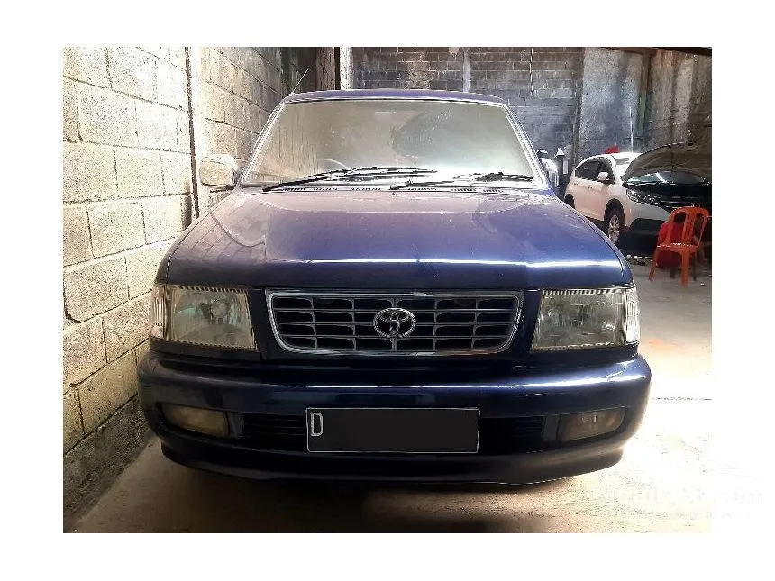 Jual Mobil Toyota Kijang 2001 Minibus GL Long (LGX) 2.0 di Jawa Barat Automatic MPV Biru Rp 60.000.000