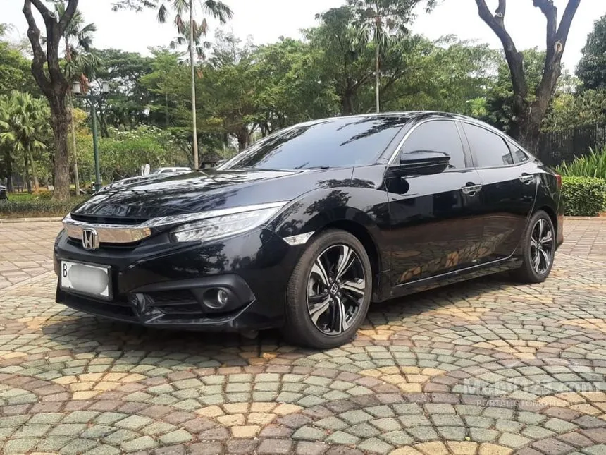 Jual Mobil Honda Civic 2018 ES Prestige 1.5 di Banten Automatic Sedan Hitam Rp 345.000.000