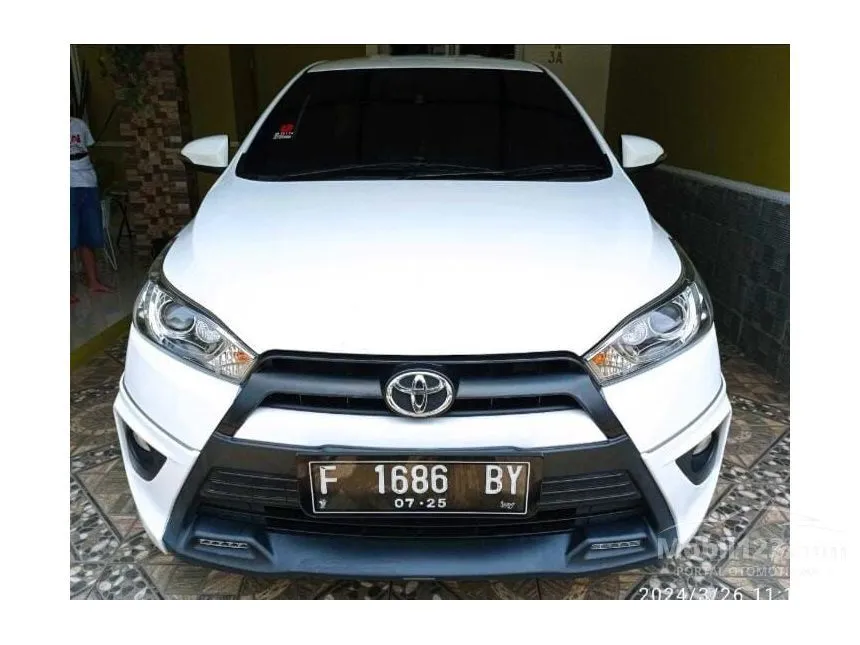 Jual Mobil Toyota Yaris 2016 TRD Sportivo 1.5 di DKI Jakarta Automatic Hatchback Putih Rp 165.000.000