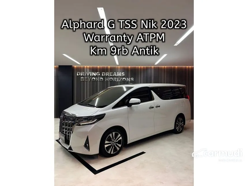 2023 Toyota Alphard G (Premium Color) MPV