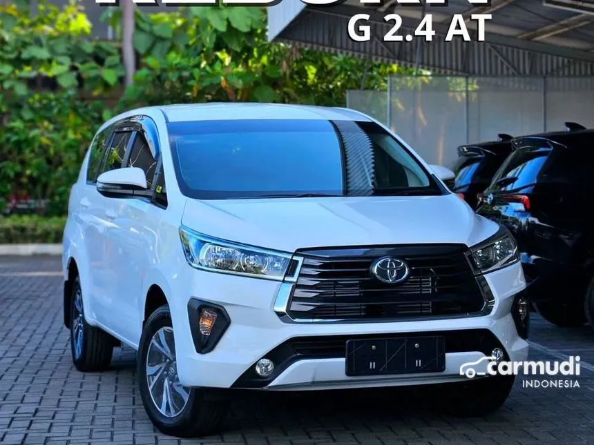 Jual Mobil Toyota Kijang Innova 2024 G 2.4 di Sumatera Barat Automatic MPV Putih Rp 384.100.000
