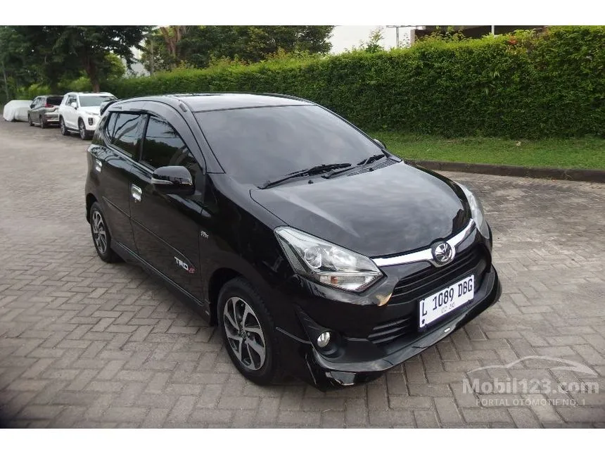 Jual Mobil Toyota Agya 2017 TRD 1.2 di Jawa Timur Automatic Hatchback Hitam Rp 120.000.000