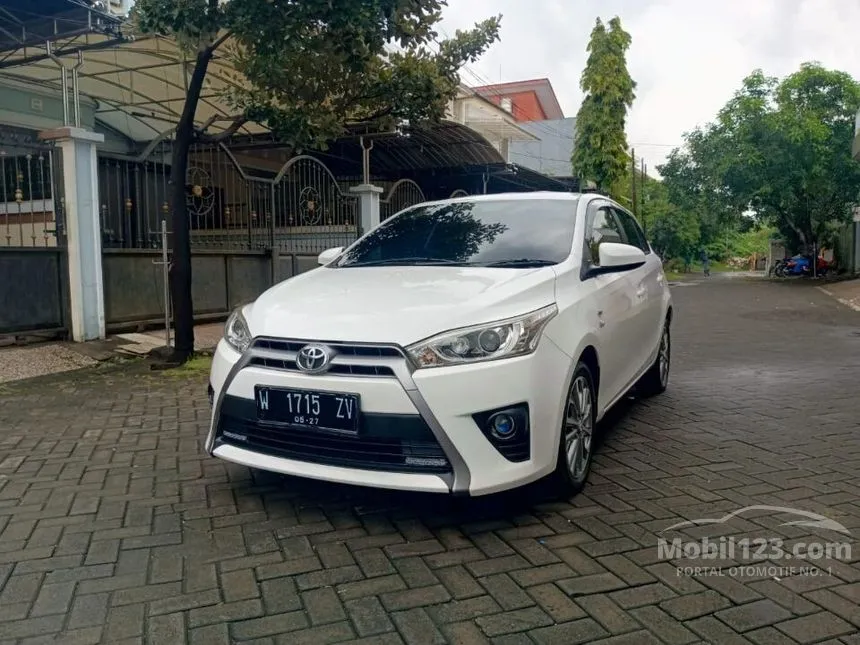Jual Mobil Toyota Yaris 2016 G 1.5 di Jawa Timur Automatic Hatchback Putih Rp 163.000.000