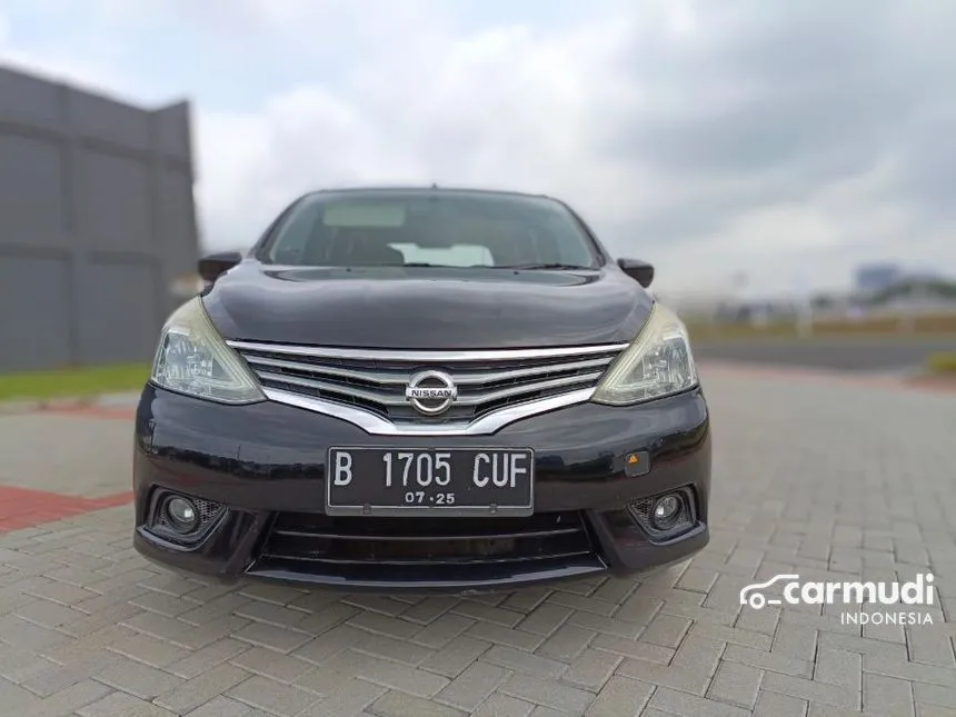 Jual Mobil Nissan Grand Livina 2015 XV 1.5 di Banten Automatic MPV Hitam Rp 110.000.000