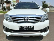 FORTUNER TRD SPORTIVO A/T Diesel 2012, Sangat Mulus Luar Dalam, Kondisi Super Istimewa