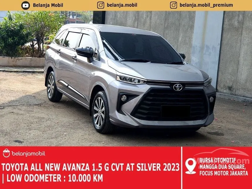 Jual Mobil Toyota Avanza 2022 G 1.5 di DKI Jakarta Automatic MPV Silver Rp 219.000.000