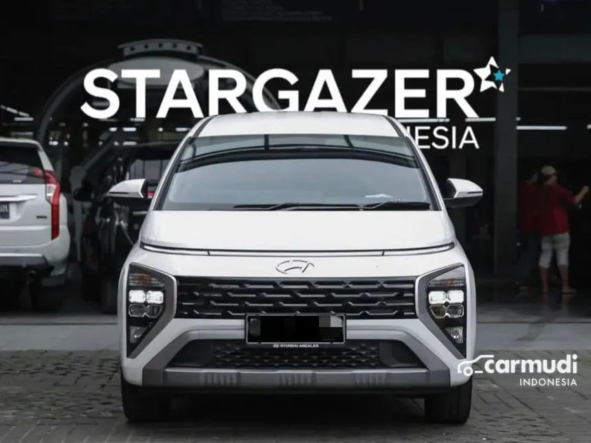 Jual Mobil Hyundai Stargazer 2024 Prime 1.5 di Jawa Barat Automatic Wagon Putih Rp 249.000.000
