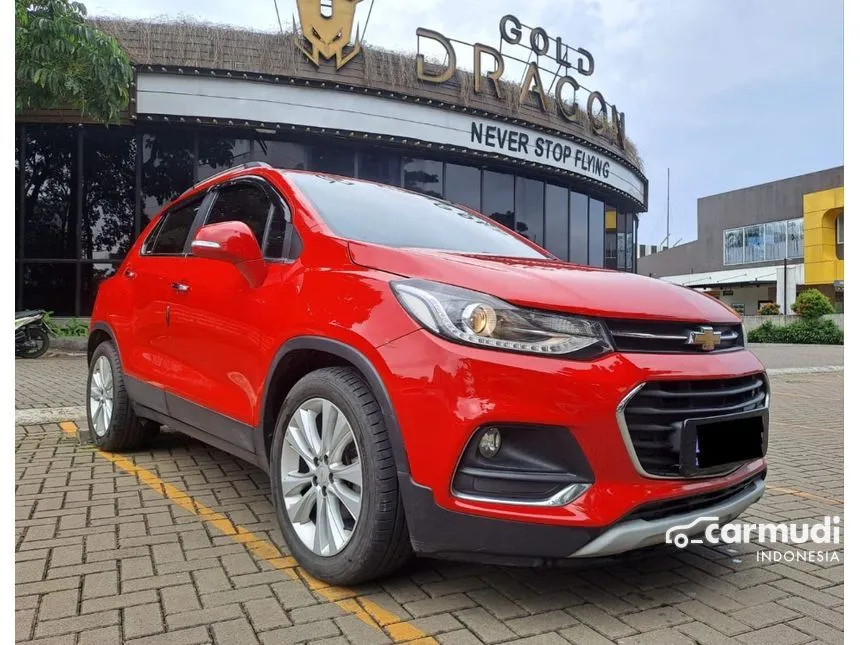 Jual Mobil Chevrolet TRAX 2018 Premier 1.4 di DKI Jakarta Automatic SUV Merah Rp 145.000.000