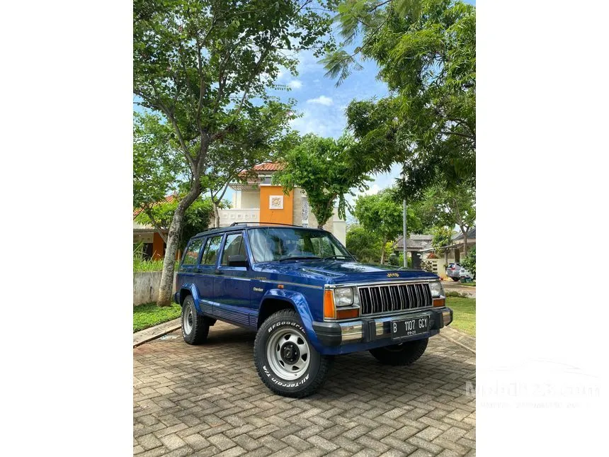 Jual Mobil Jeep Cherokee 1996 4.0 di Jawa Tengah Automatic Jeep Biru Rp 250.000.000