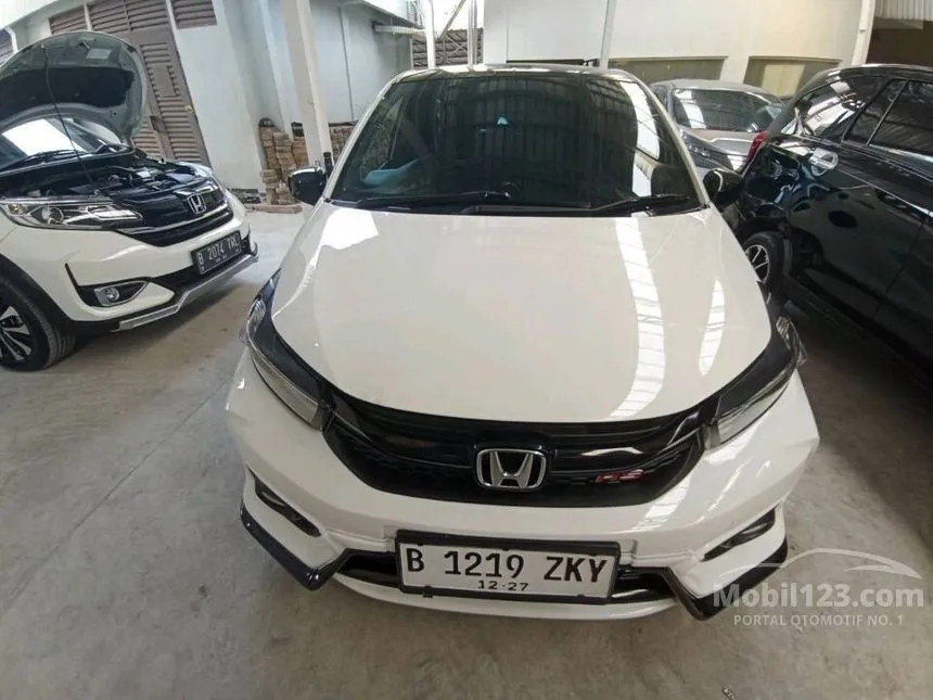 Jual Mobil Honda Brio 2022 E Satya 1.2 di Banten Automatic Hatchback Putih Rp 158.900.000