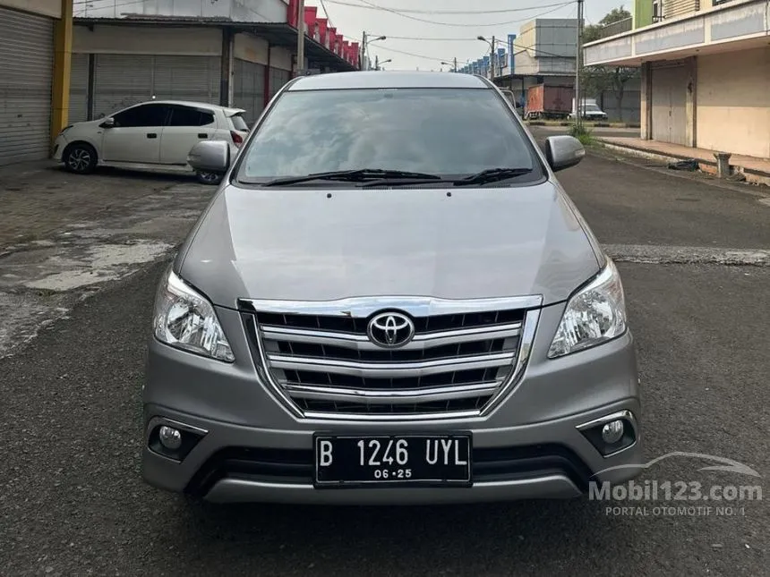 Jual Mobil Toyota Kijang Innova 2015 V 2.5 di DKI Jakarta Automatic MPV Abu