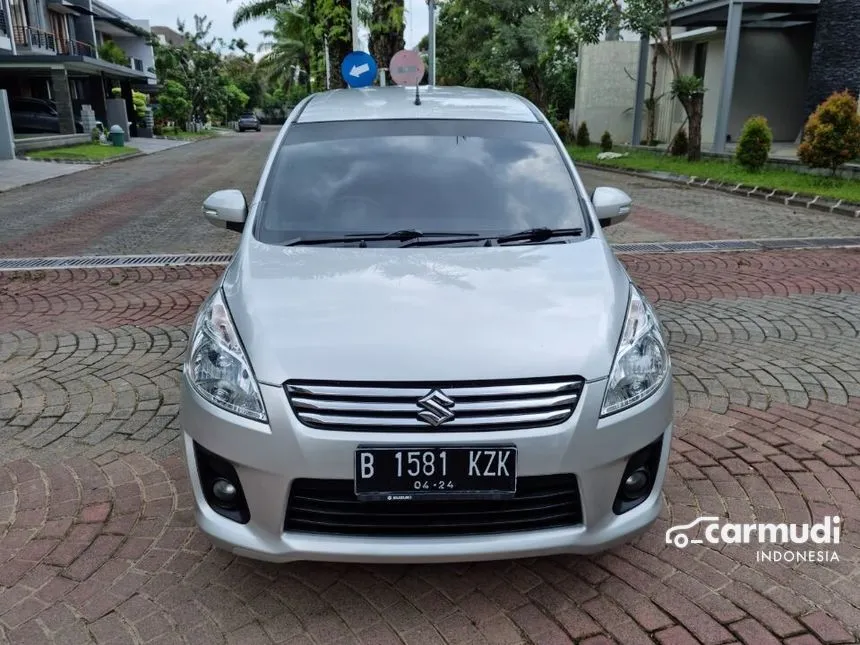 Jual Mobil Suzuki Ertiga 2014 GL 1.4 di Yogyakarta Manual MPV Silver Rp 115.000.000