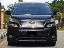 2009 TOYOTA VELLFIRE 2.4i (A) VVTI Z EDITION 7 SEATER FULL SPEC SUPER TIPTOP CONDITION