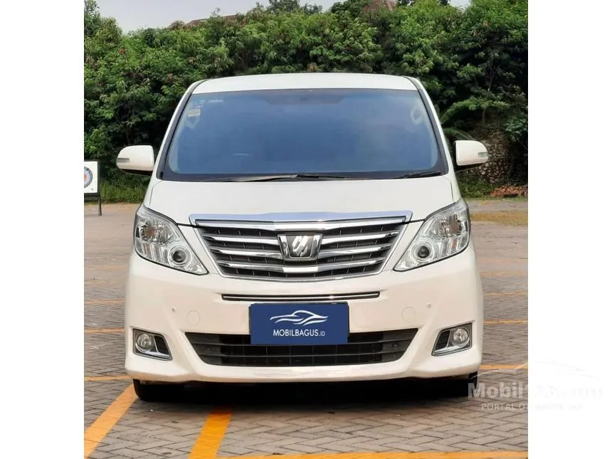 Jual Mobil Toyota Alphard 2013 X 2.4 di Banten Automatic MPV Putih Rp 229.000.000