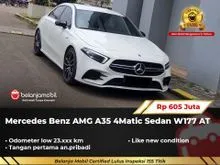 2022 Mercedes-Benz AMG A35 2.0 4MATIC Sedan W177 AT Putih NIK 2022 [ LOW KM 23RB ]
