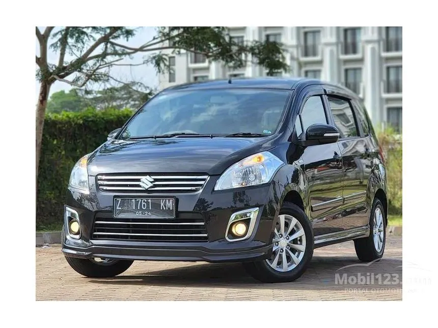 Jual Mobil Suzuki Ertiga 2014 GX 1.4 di Jawa Barat Manual MPV Hitam Rp 139.000.000