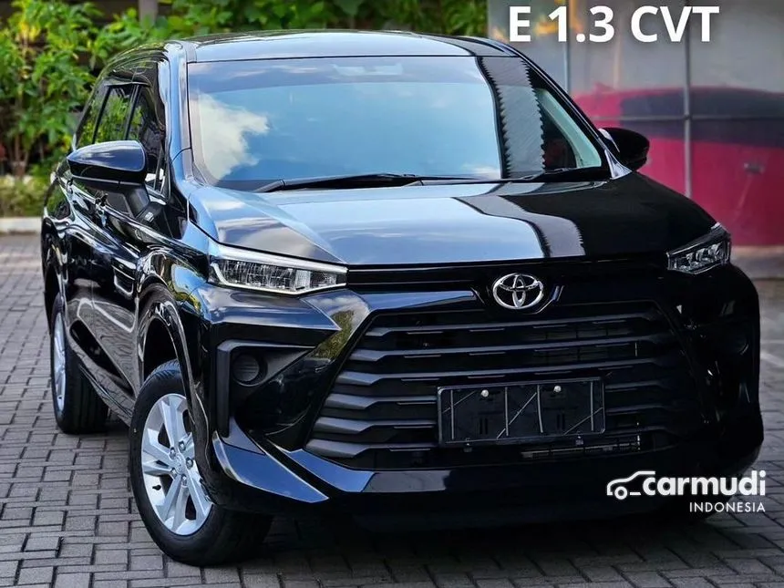 Jual Mobil Toyota Avanza 2024 E 1.3 di Banten Automatic MPV Hitam Rp 213.700.000