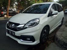 2015 Honda Mobilio 1.5 RS CVT Putih Istimewa Cash Kredit Oke Paket DP Minim 14 JT Aja