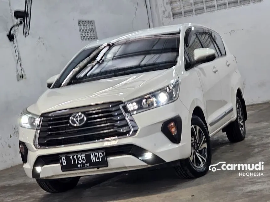 Jual Mobil Toyota Kijang Innova 2021 V 2.4 di Jawa Tengah Automatic MPV Putih Rp 399.000.000