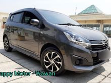 2017 Daihatsu Ayla 1.2 X Facelift Matic Km 22rb Pajak 1 Tahun