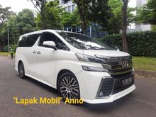 2015 Toyota Vellfire 2,5 ZG Van Wagon