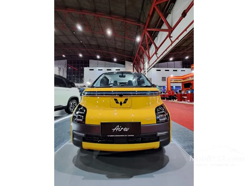 Jual Mobil Wuling EV 2023 Air ev Long Range di Banten Automatic Hatchback Kuning Rp 260.000.000
