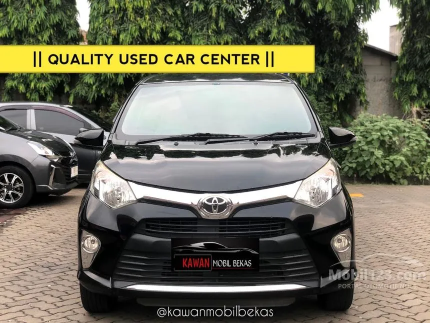 Jual Mobil Toyota Calya 2017 G 1.2 di Banten Automatic MPV Hitam Rp 105.000.000