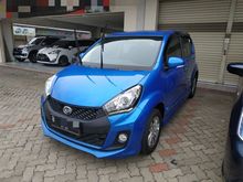 2017 Daihatsu Sirion 1.3 Manual MT Biru Keren KM low Mantap Murah Cash 109 juta