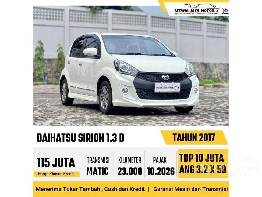 2017 Daihatsu Sirion D Hatchback