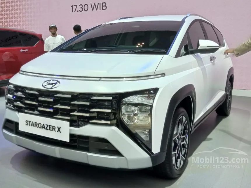 Jual Mobil Hyundai Stargazer X 2023 Prime 1.5 di Banten Automatic Wagon Putih Rp 315.000.000