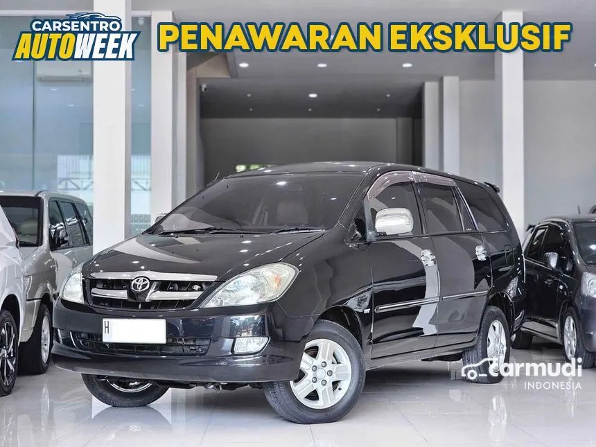 Jual Mobil Toyota Kijang Innova 2005 G 2.0 di Jawa Tengah Manual MPV Hitam Rp 97.500.000