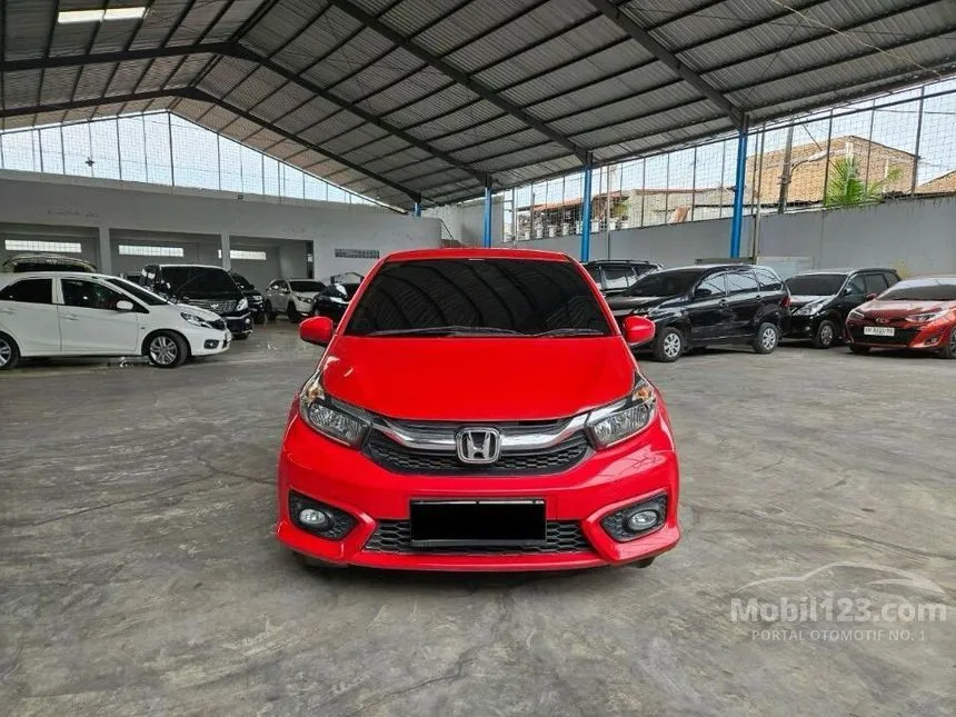 Jual Mobil Honda Brio 2018 Satya E 1.2 di Sumatera Utara Automatic Hatchback Merah Rp 150.000.000
