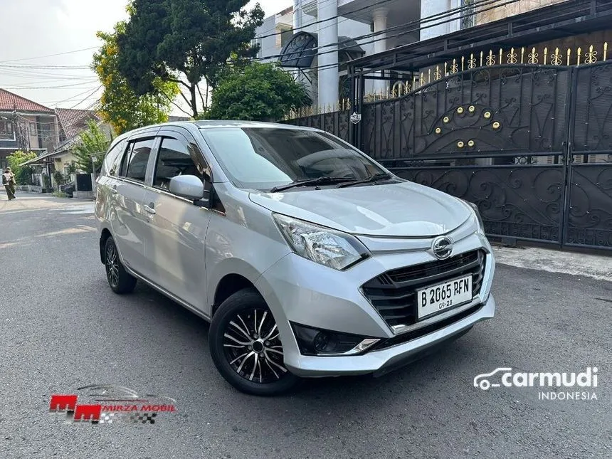 Jual Mobil Daihatsu Sigra 2018 X Deluxe 1.2 di Jawa Barat Manual MPV Silver Rp 105.000.000