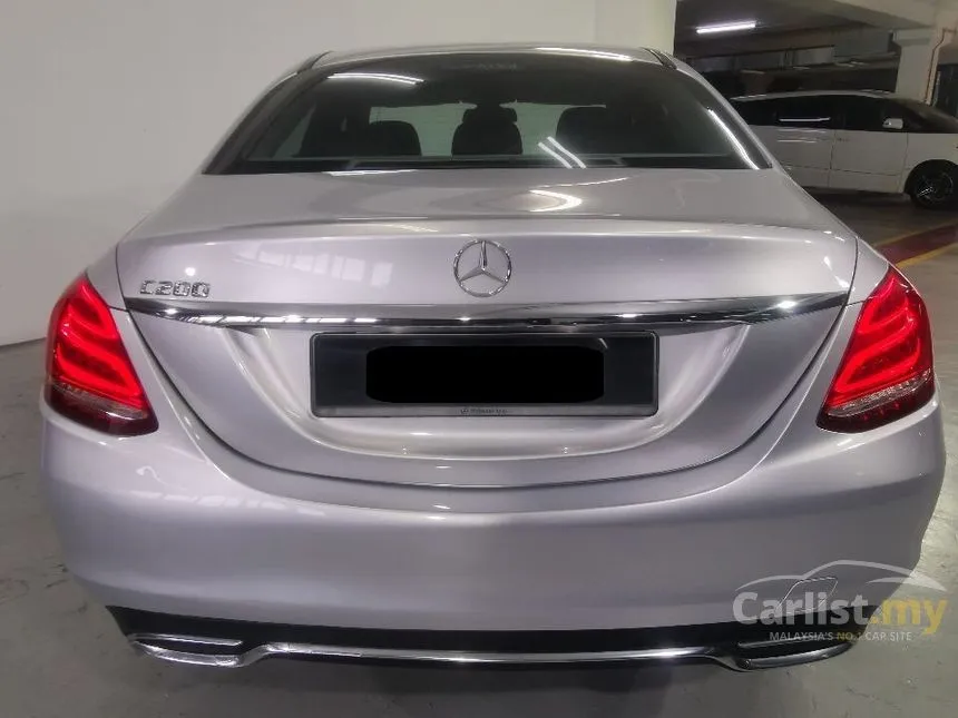 2015 Mercedes-Benz C200 Avantgarde Sedan