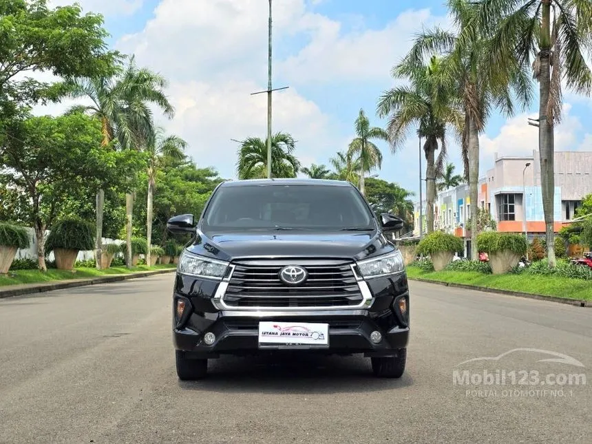 Jual Mobil Toyota Kijang Innova 2022 G 2.4 di DKI Jakarta Manual MPV Hitam Rp 325.000.000