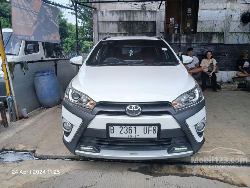 Jual Mobil Toyota Yaris 2017 TRD Sportivo Heykers 1.5 di DKI Jakarta Automatic Hatchback Putih Rp 163.000.000