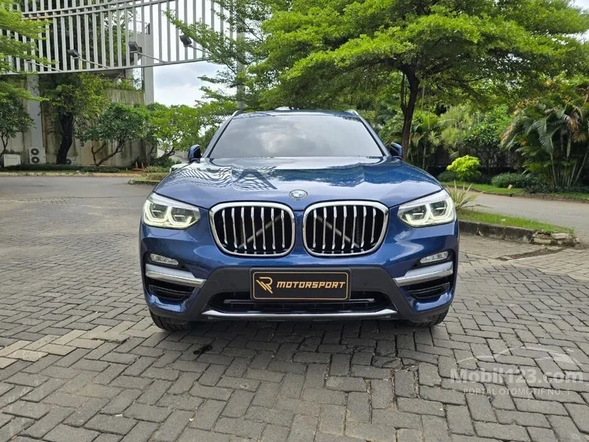 Jual Mobil BMW X3 2018 xDrive30i 2.0 di DKI Jakarta Automatic SUV Biru Rp 555.000.000
