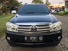 FORTUNER 2.5 G DIESEL A-T 2009 Hitam, Jok Kulit, Super Istimewa, Mulus Banget