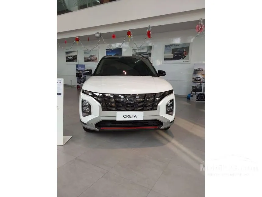 Jual Mobil Hyundai Creta 2024 Prime 1.5 di Banten Automatic Wagon Putih Rp 416.800.000